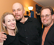 Jeanne Ruddy with Peter Jakubowski and Thom Bumblaskus