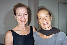 Jeanne Ruddy and Susanne Linke
